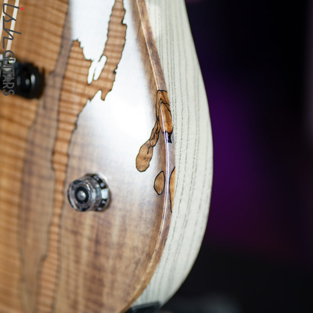 PRS Private Stock Custom 24 "Sculpture" Hollowbody Piezo Spalted Guitar