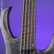 Ibanez BTB805MS Multi-Scale 5-String Bass Transparent Grey Flat Demo