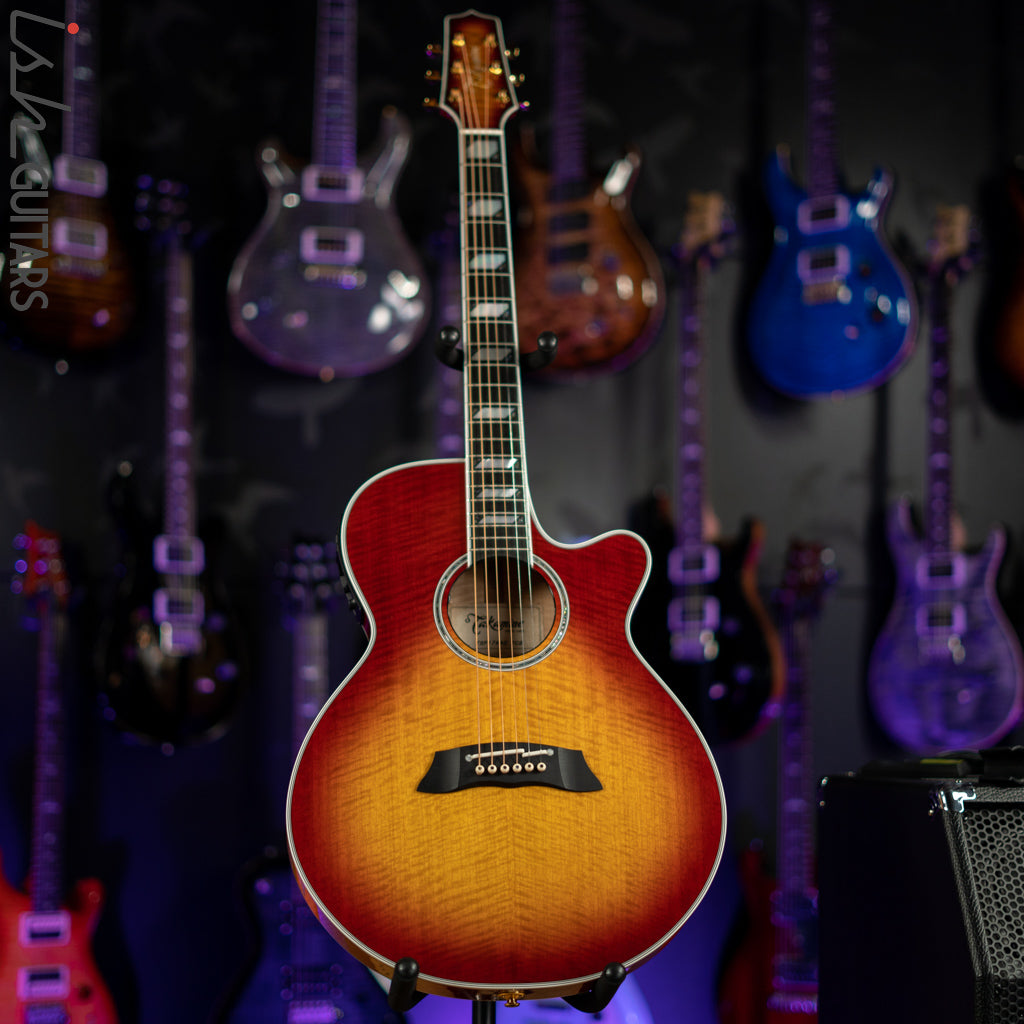 Takamine TSP178AC Acoustic-Electric Guitar Faded Cherry Burst