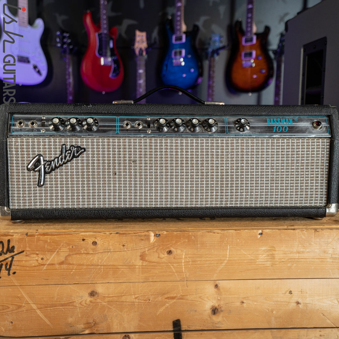 1970’s Fender Bassman 100 Silverface