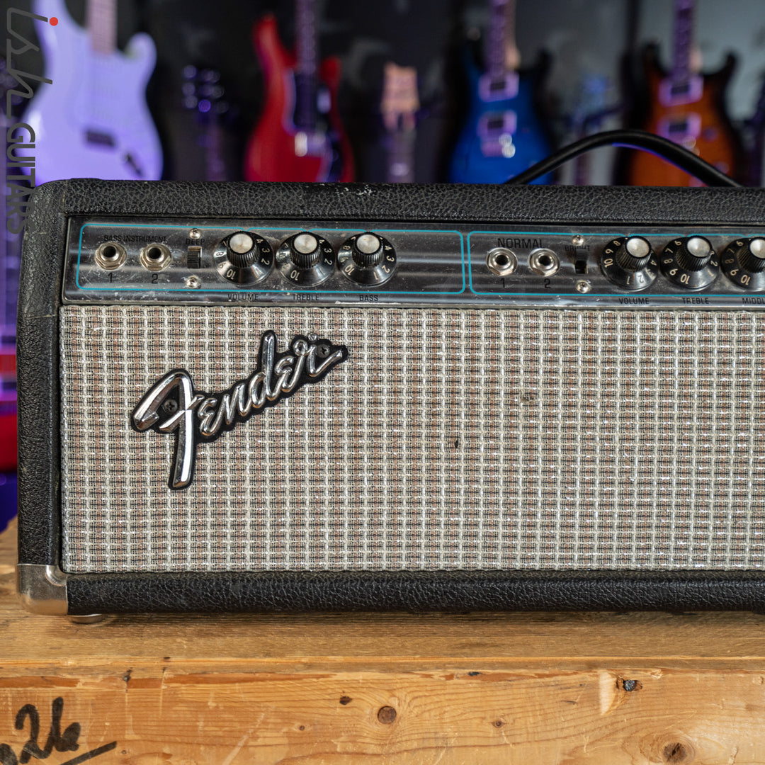 1970’s Fender Bassman 100 Silverface