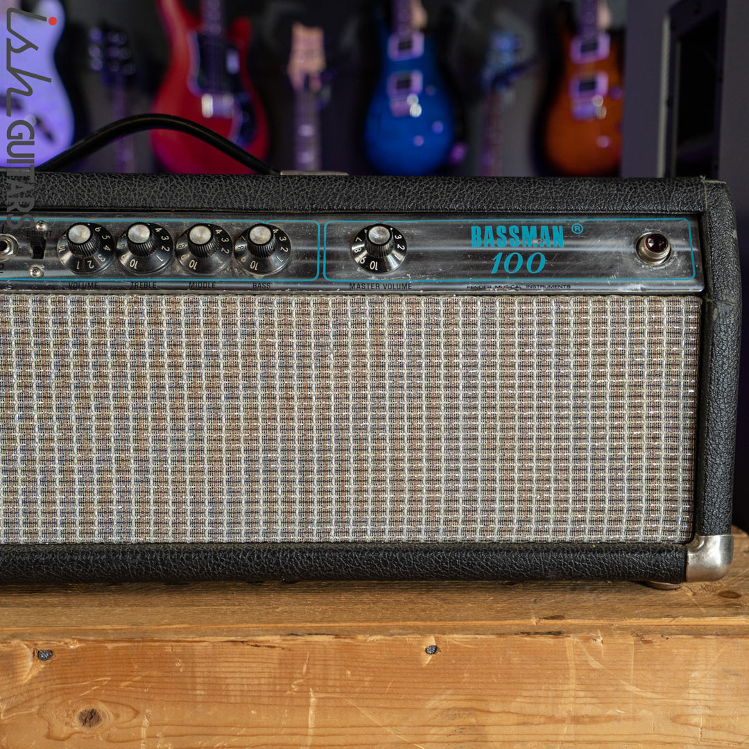 1970’s Fender Bassman 100 Silverface
