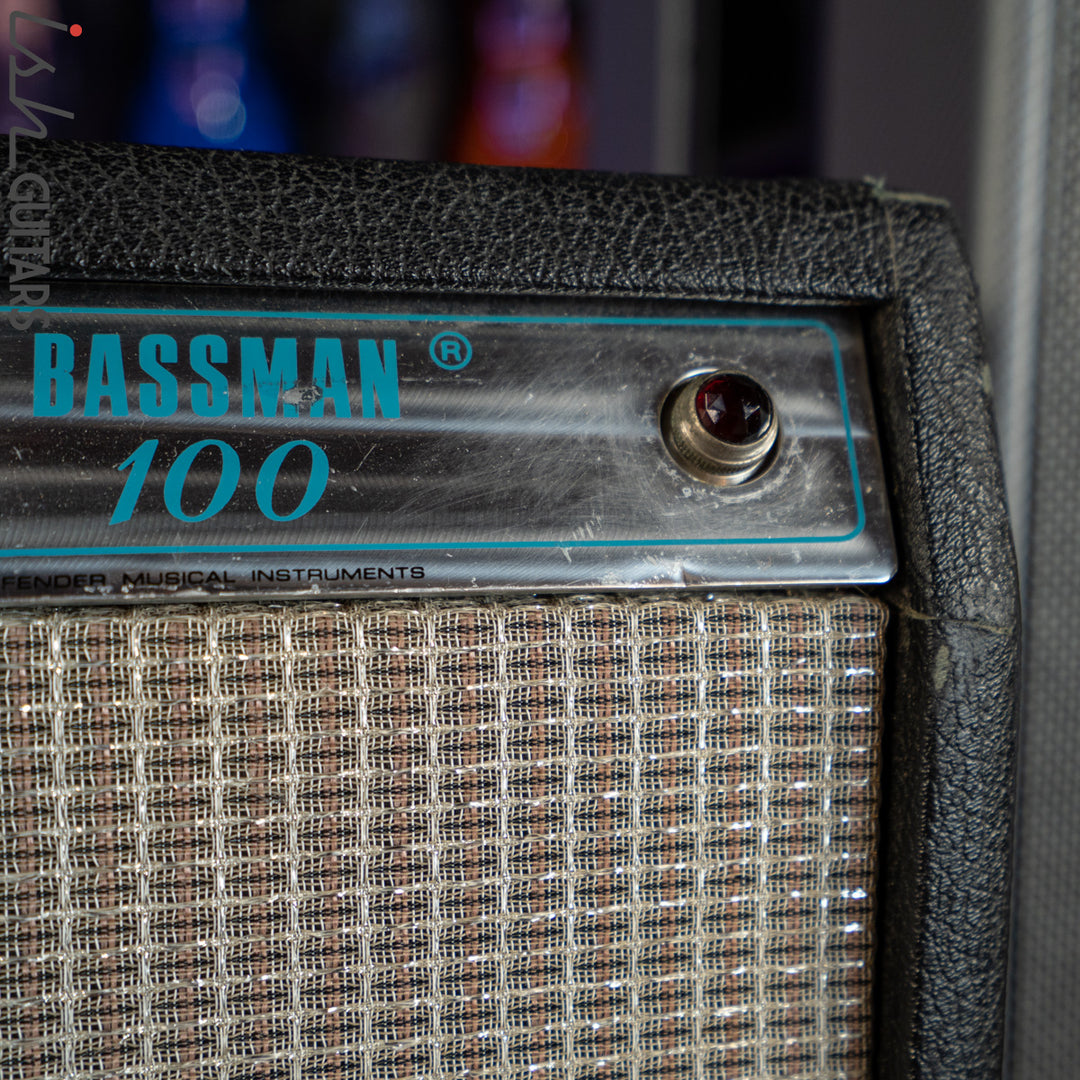 1970’s Fender Bassman 100 Silverface