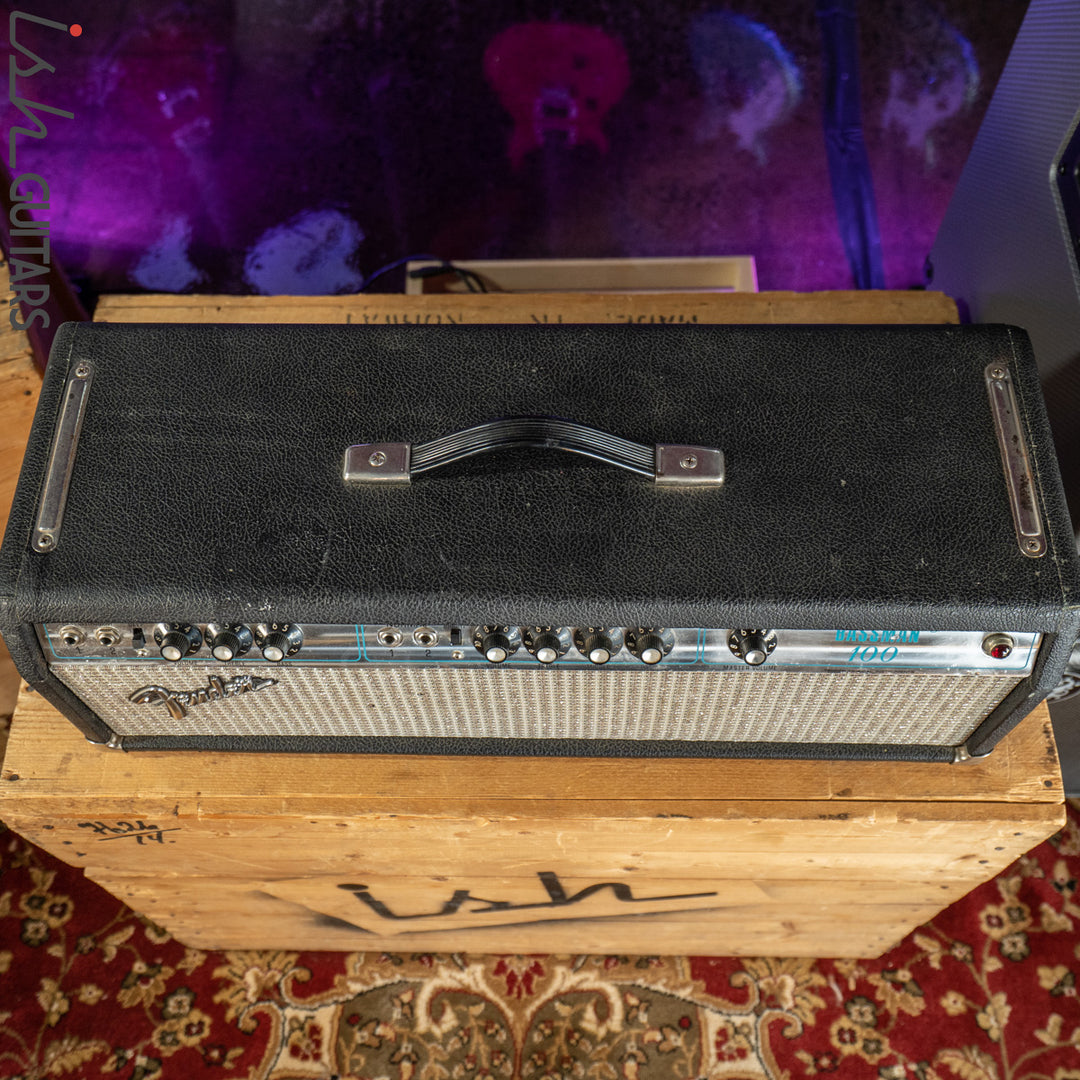 1970’s Fender Bassman 100 Silverface