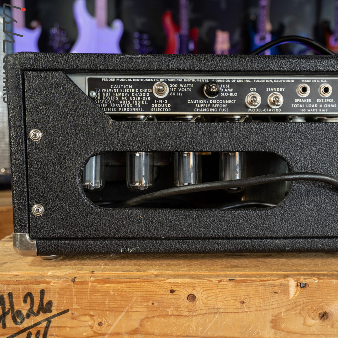 1970’s Fender Bassman 100 Silverface