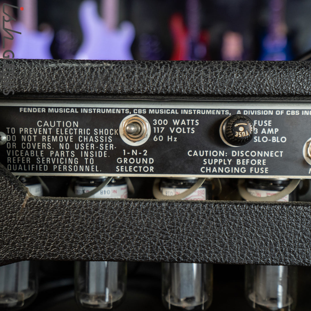 1970’s Fender Bassman 100 Silverface