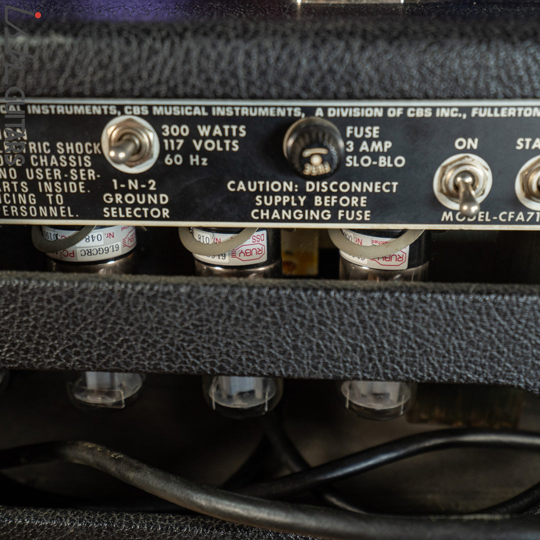 1970’s Fender Bassman 100 Silverface