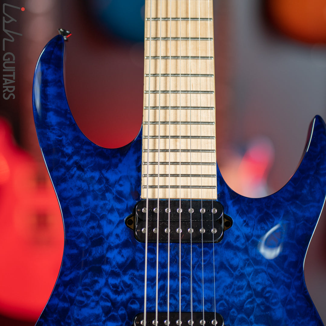 Agile Septor 727 7-String Tribal Blue