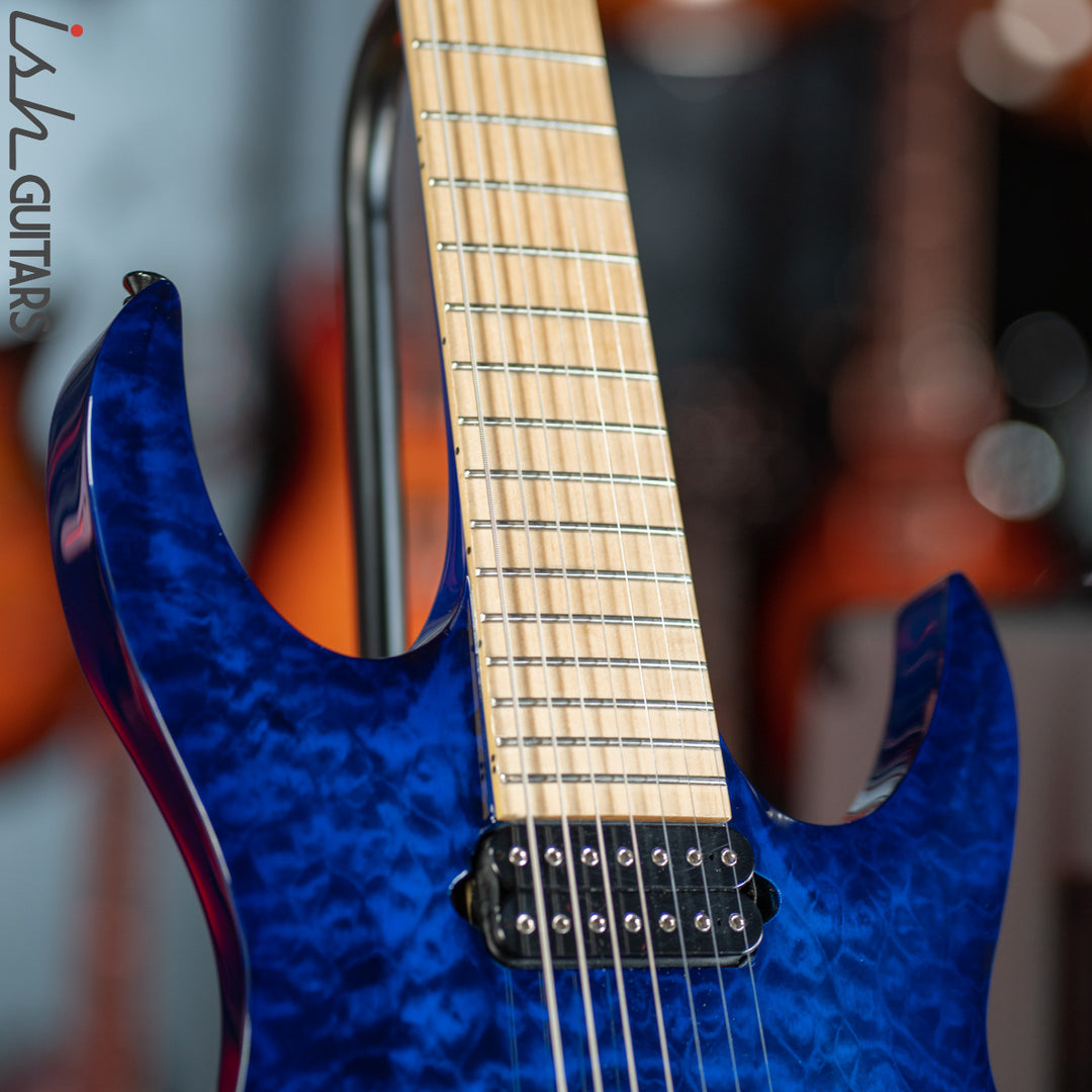 Agile Septor 727 7-String Tribal Blue