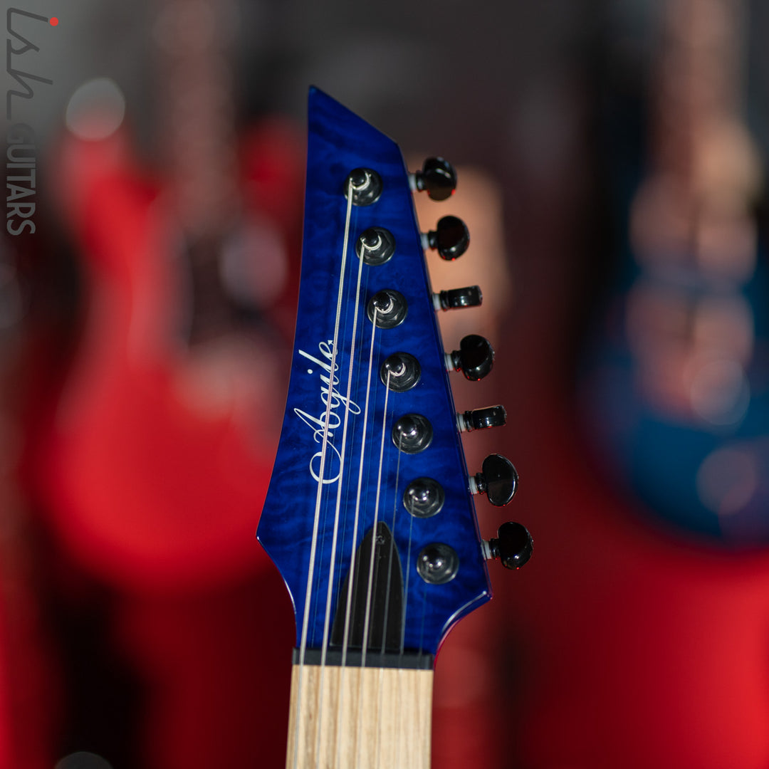Agile Septor 727 7-String Tribal Blue