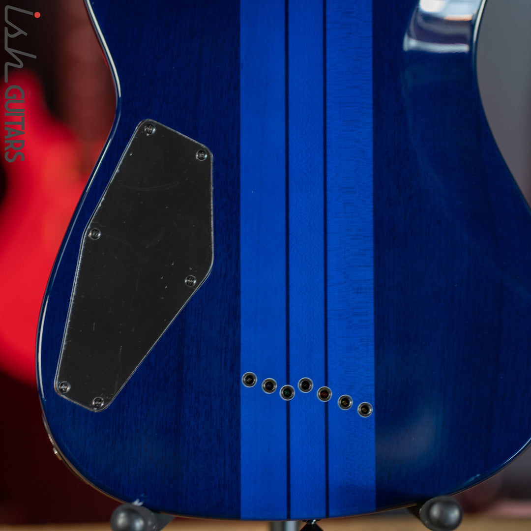 Agile Septor 727 7-String Tribal Blue
