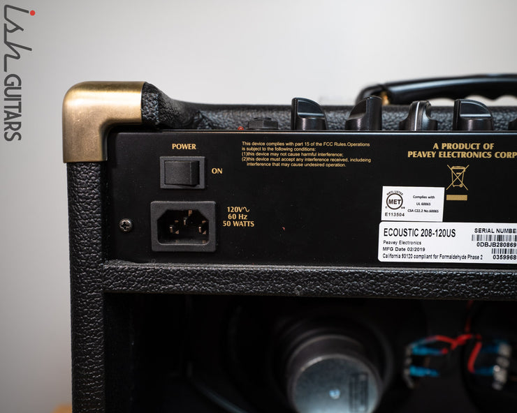 Peavey E208 Acoustic Amp – Ish Guitars