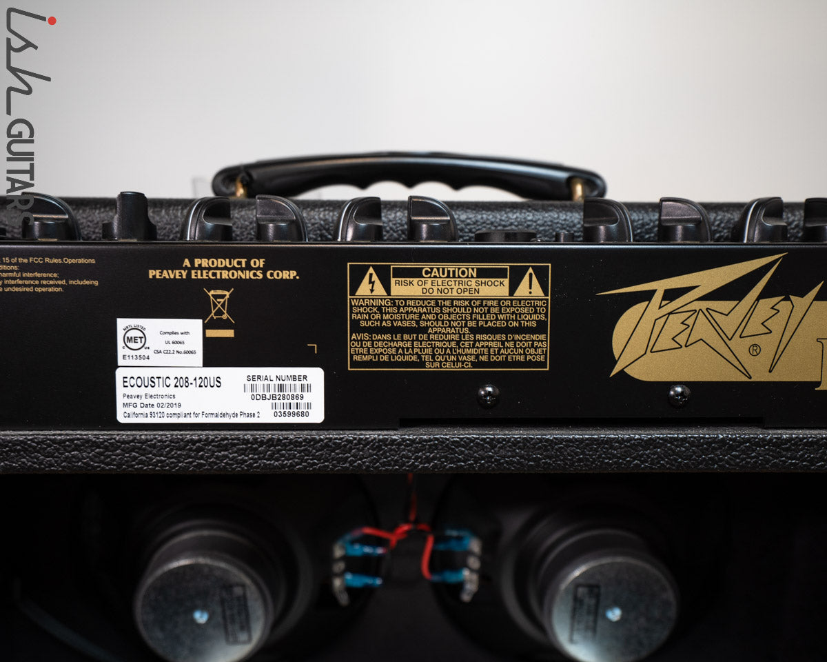 Peavey E208 Acoustic Amp – Ish Guitars