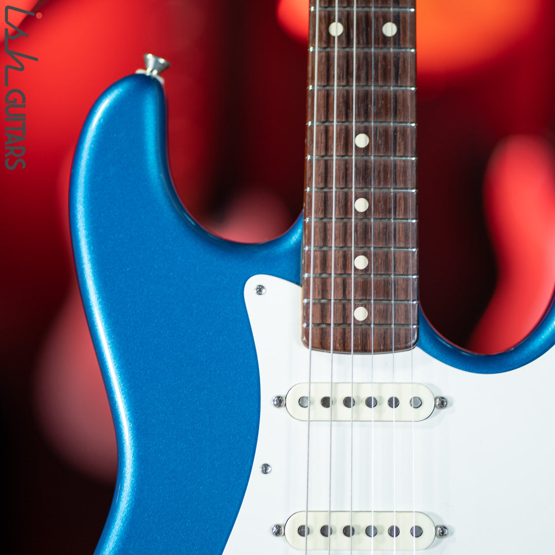 2012 D’Pergo Limited Retro Strat Electric Blue Metallic