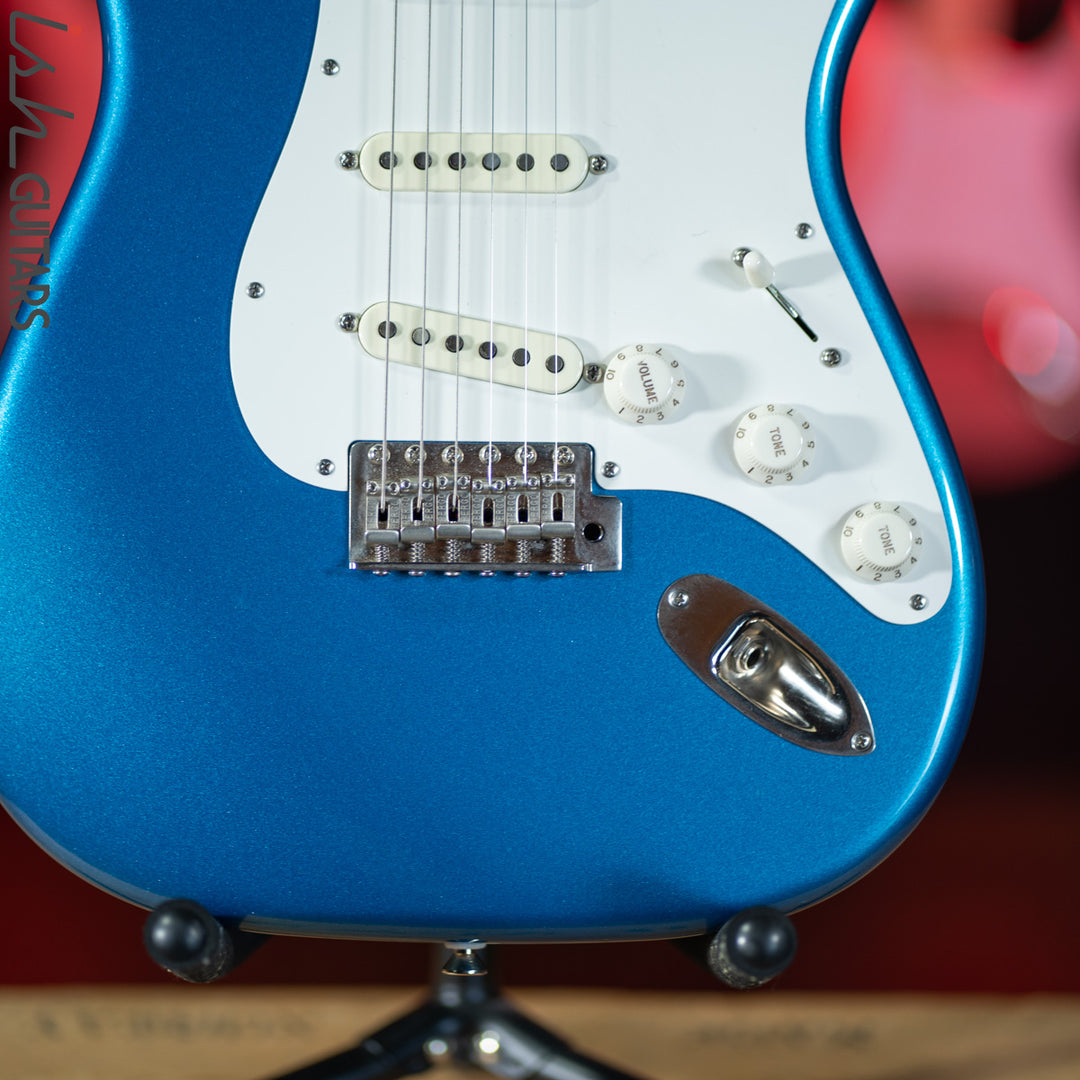 2012 D’Pergo Limited Retro Strat Electric Blue Metallic