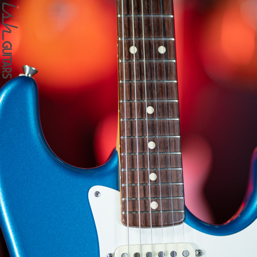 2012 D’Pergo Limited Retro Strat Electric Blue Metallic