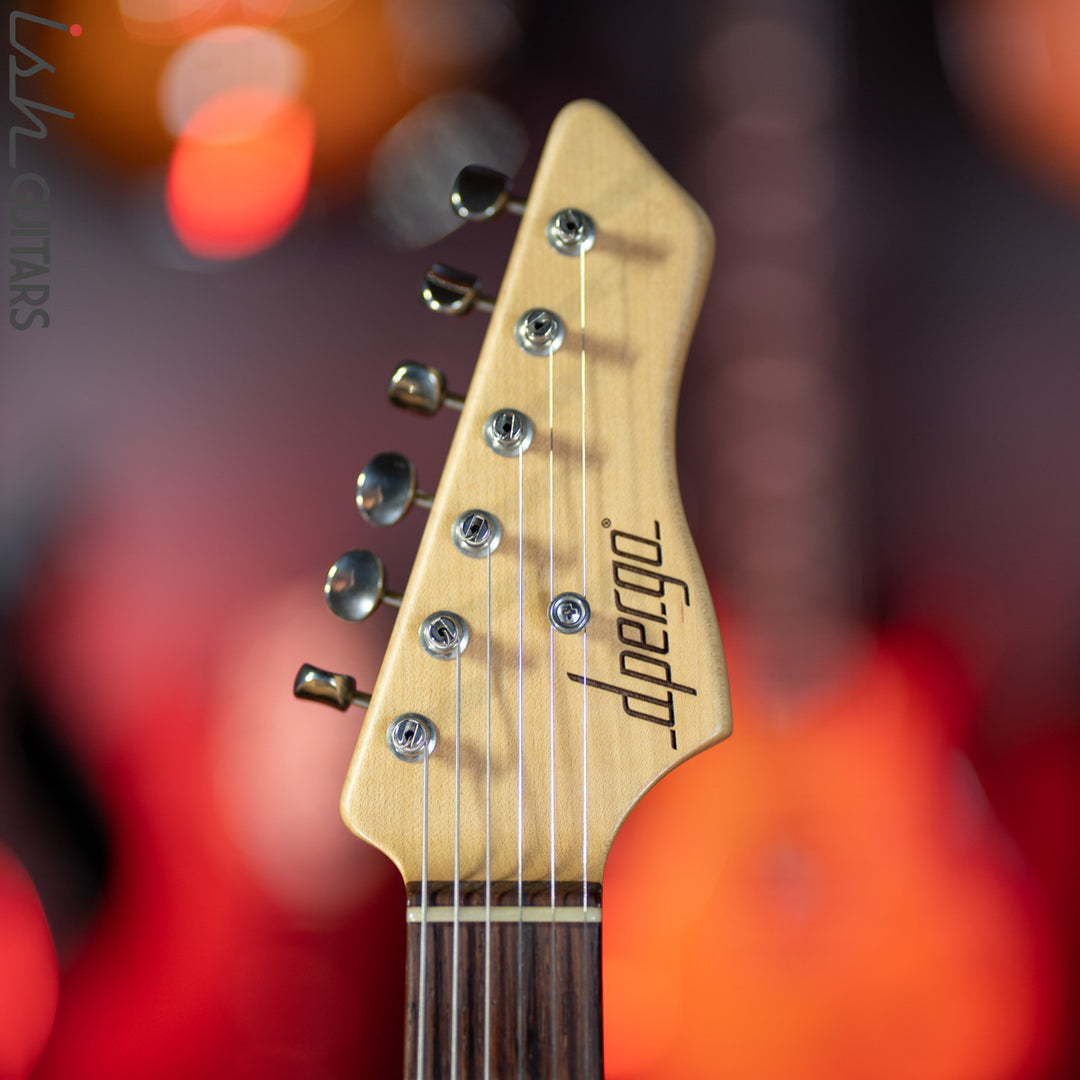 2012 D’Pergo Limited Retro Strat Electric Blue Metallic