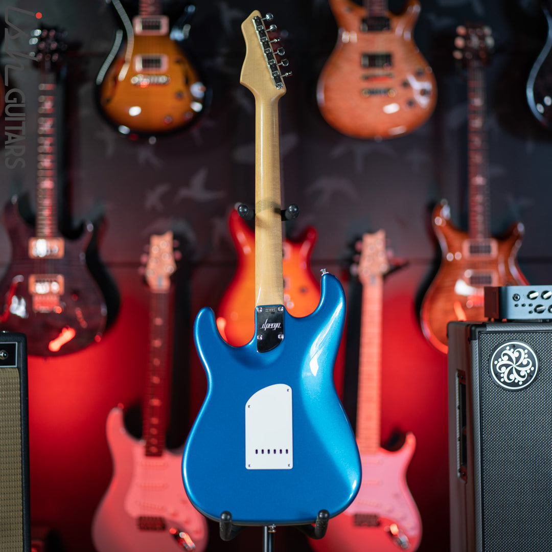 2012 D’Pergo Limited Retro Strat Electric Blue Metallic