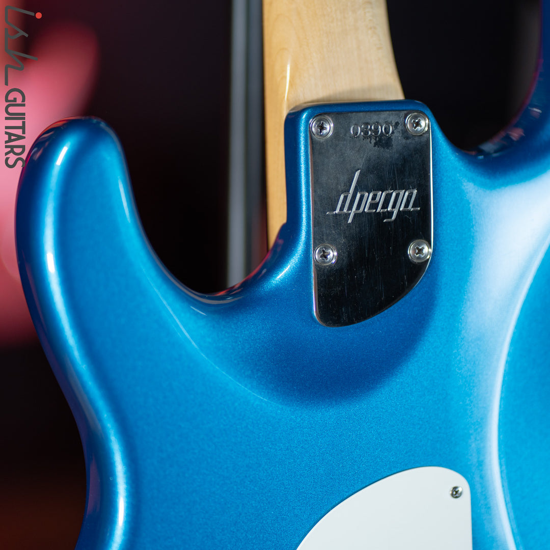 2012 D’Pergo Limited Retro Strat Electric Blue Metallic