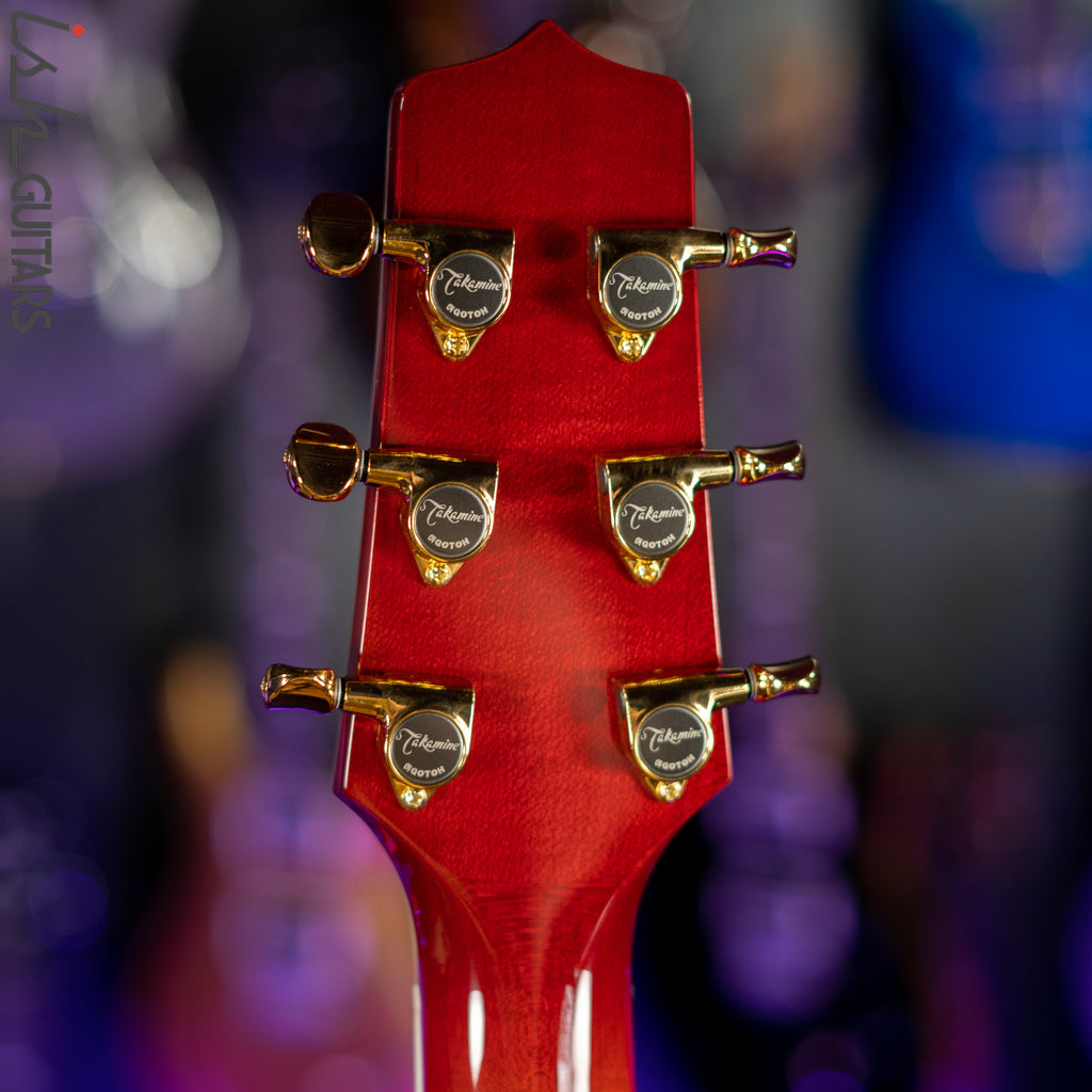 Takamine TSP178AC Acoustic-Electric Guitar Faded Cherry Burst