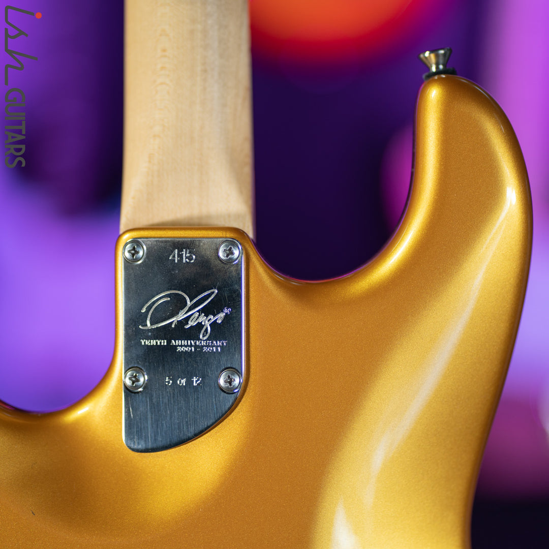 2011 D’Pergo 10th Anniversary Strat 5 of 12