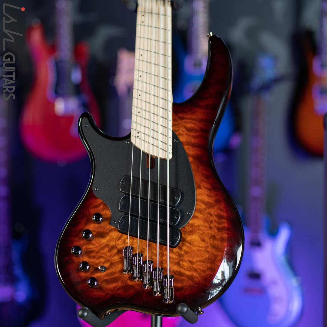 Dingwall Combustion 3 5-String Left Handed Bass Vintageburst