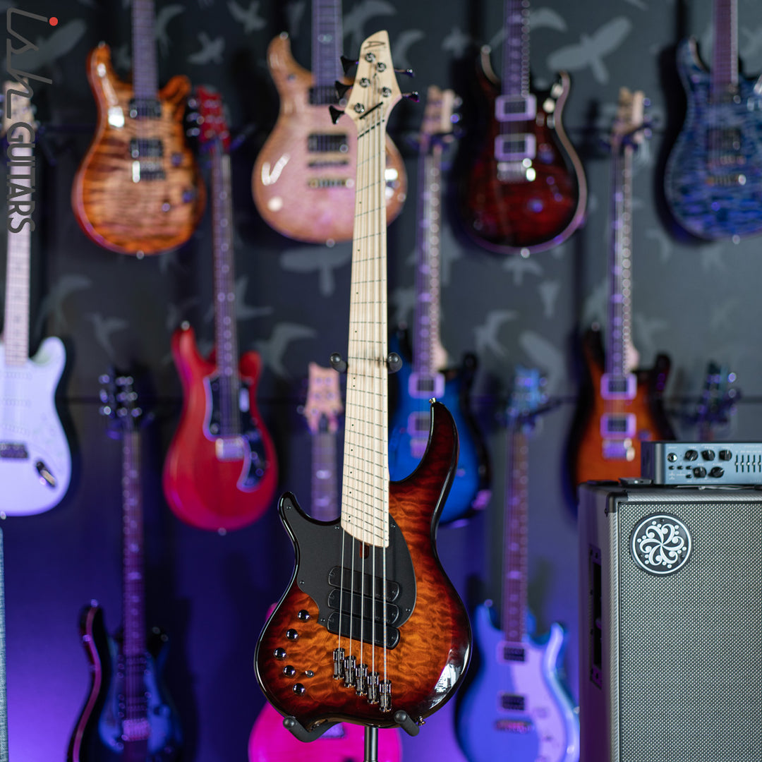 Dingwall Combustion 3 5-String Left Handed Bass Vintageburst