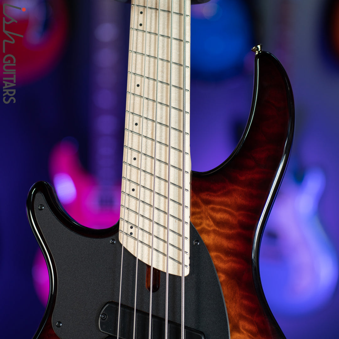 Dingwall Combustion 3 5-String Left Handed Bass Vintageburst