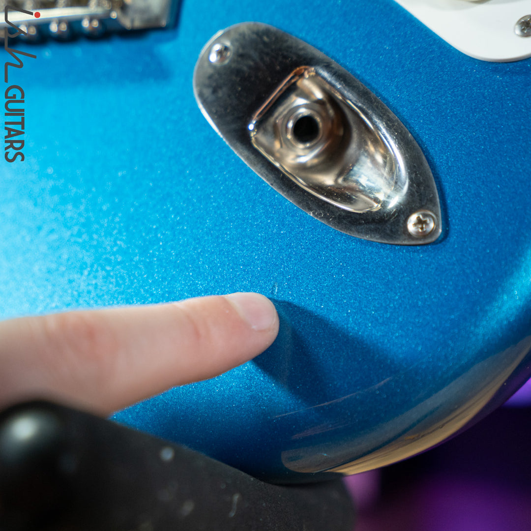 2012 D’Pergo Limited Retro Strat Electric Blue Metallic