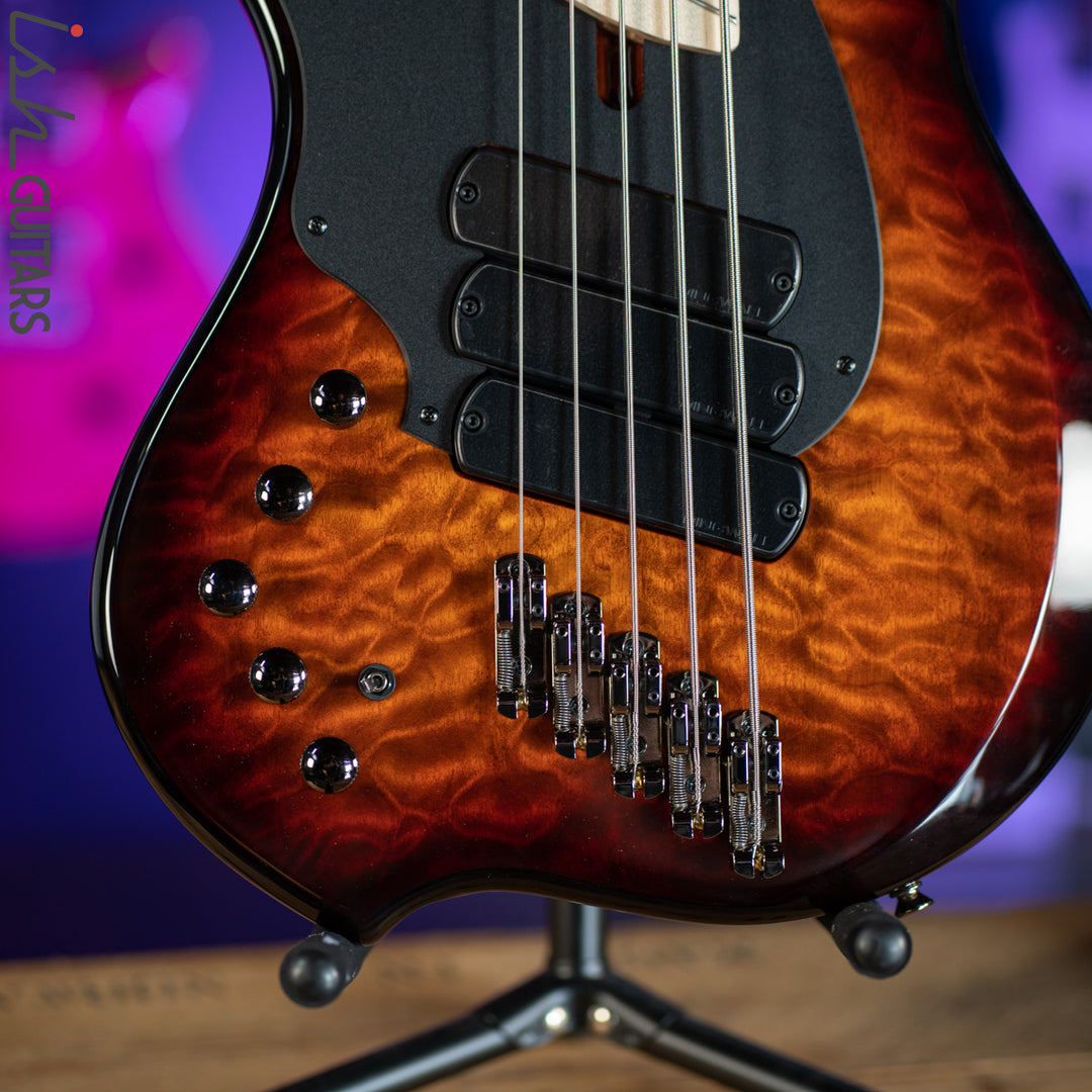 Dingwall Combustion 3 5-String Left Handed Bass Vintageburst