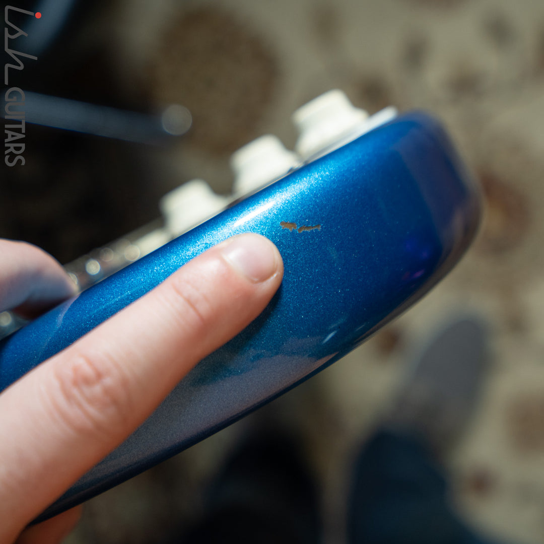 2012 D’Pergo Limited Retro Strat Electric Blue Metallic