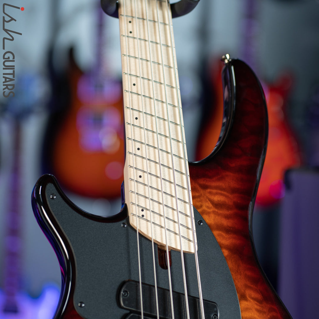 Dingwall Combustion 3 5-String Left Handed Bass Vintageburst