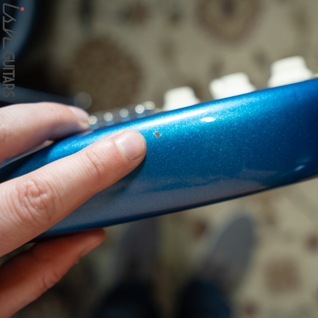 2012 D’Pergo Limited Retro Strat Electric Blue Metallic