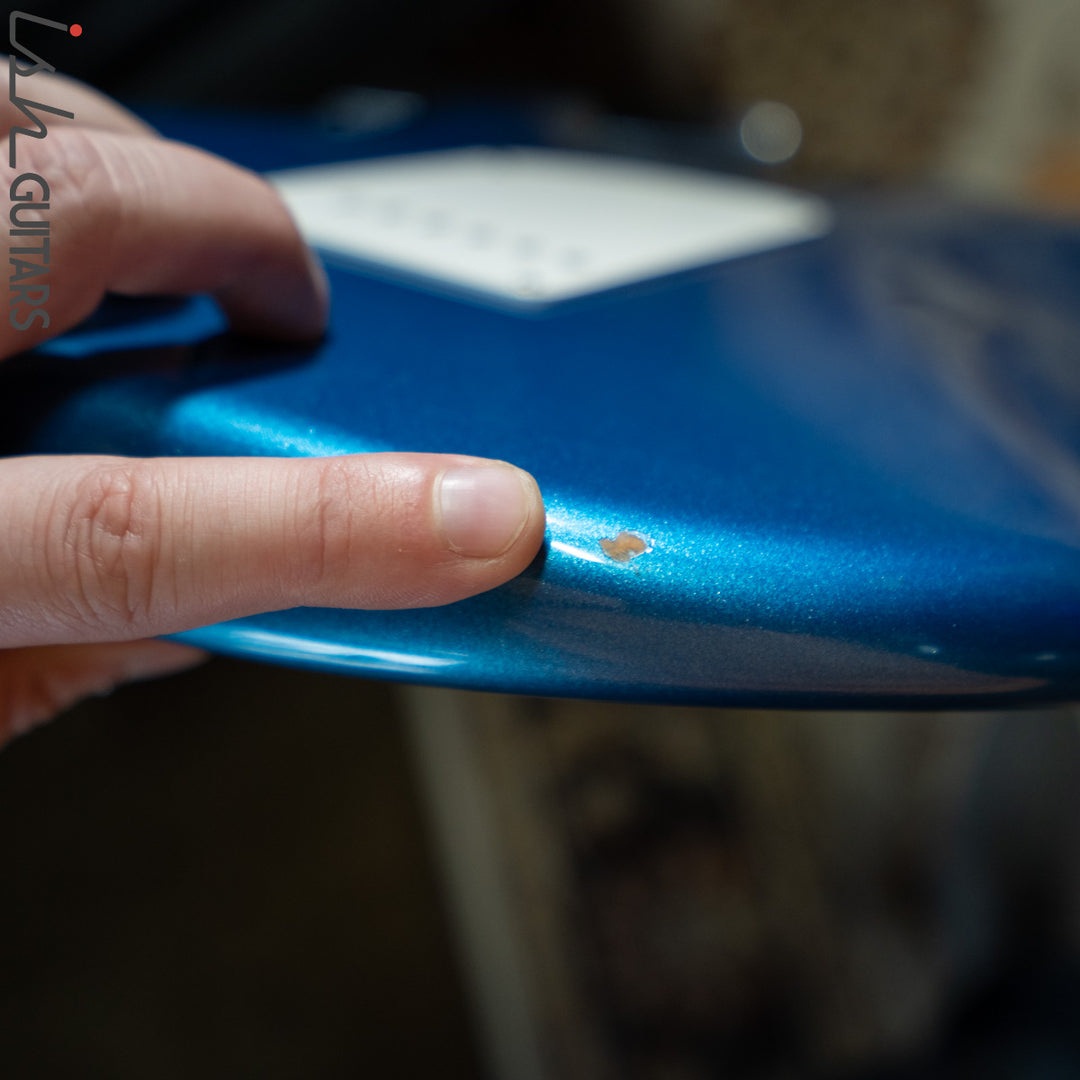 2012 D’Pergo Limited Retro Strat Electric Blue Metallic
