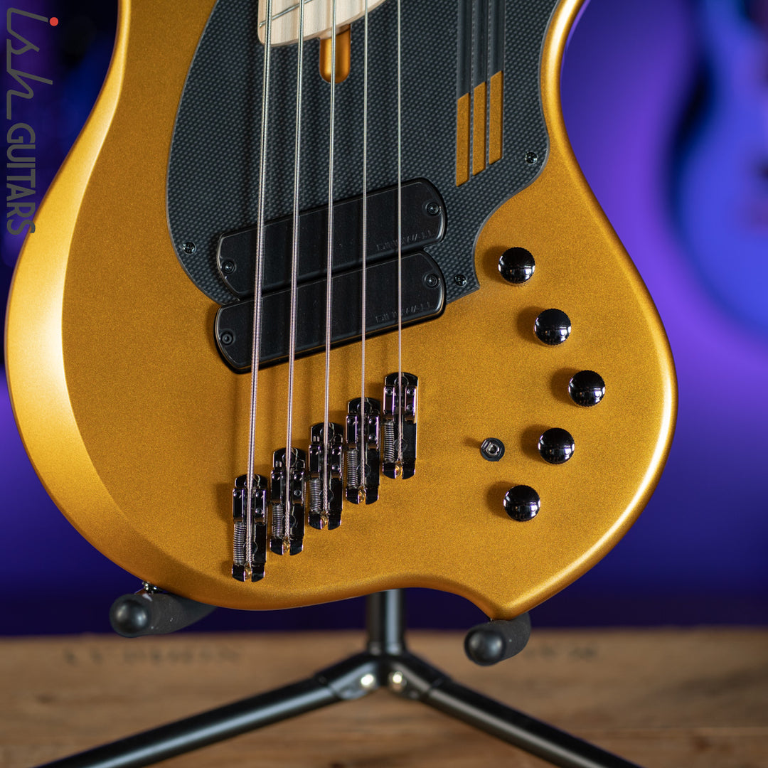 Dingwall NG-2 5-String Matte Gold Metallic Bass