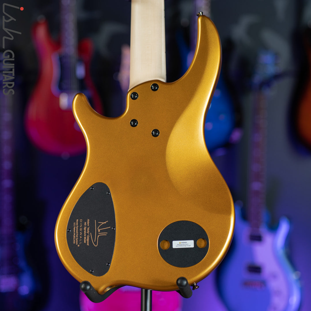 Dingwall NG-2 5-String Matte Gold Metallic Bass