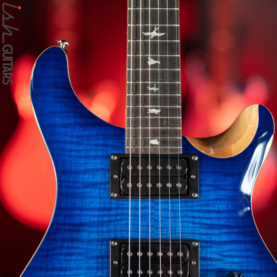 PRS SE Custom 24 Faded Blue Burst