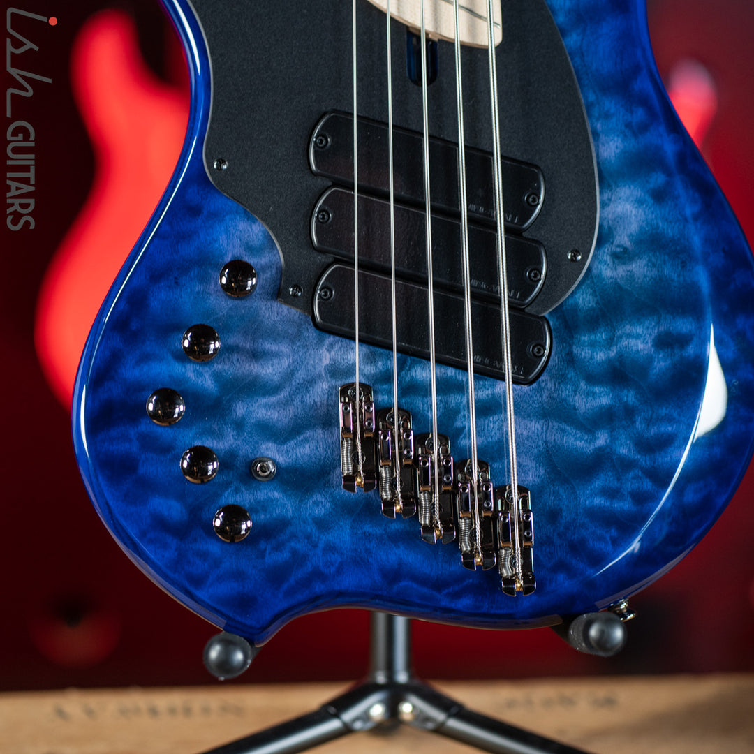 Dingwall Combustion 3 5-String Left Handed Bass Indigoburst