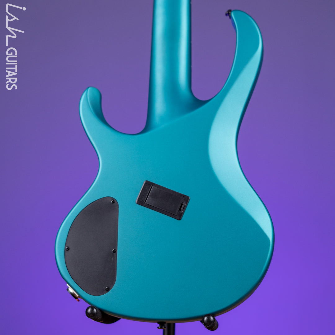 Ibanez BTB605MS Multi-Scale 5-String Bass Cerulean Aura Burst Matte Demo