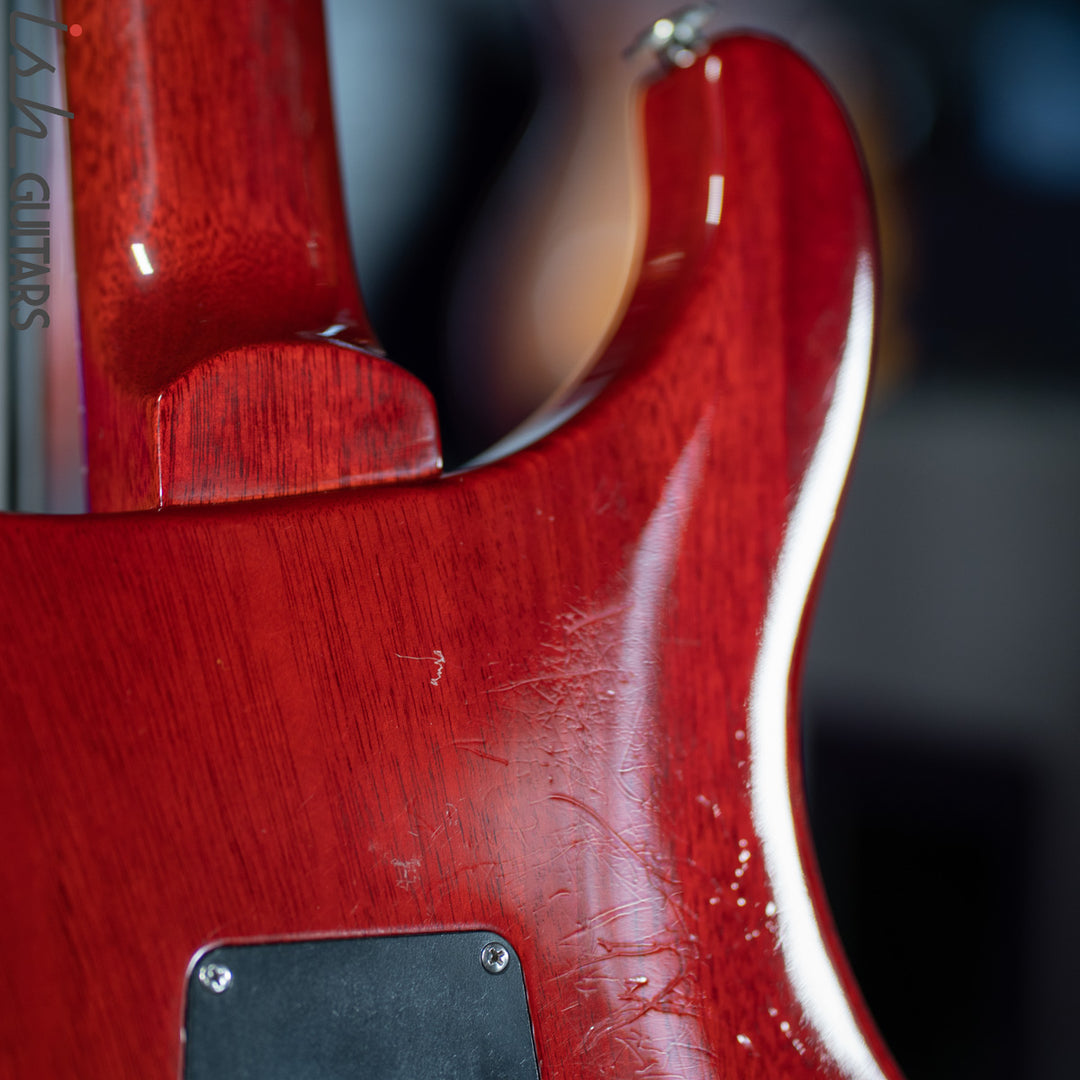 1985 PRS Custom 24 Cherry Burst 1 Piece 