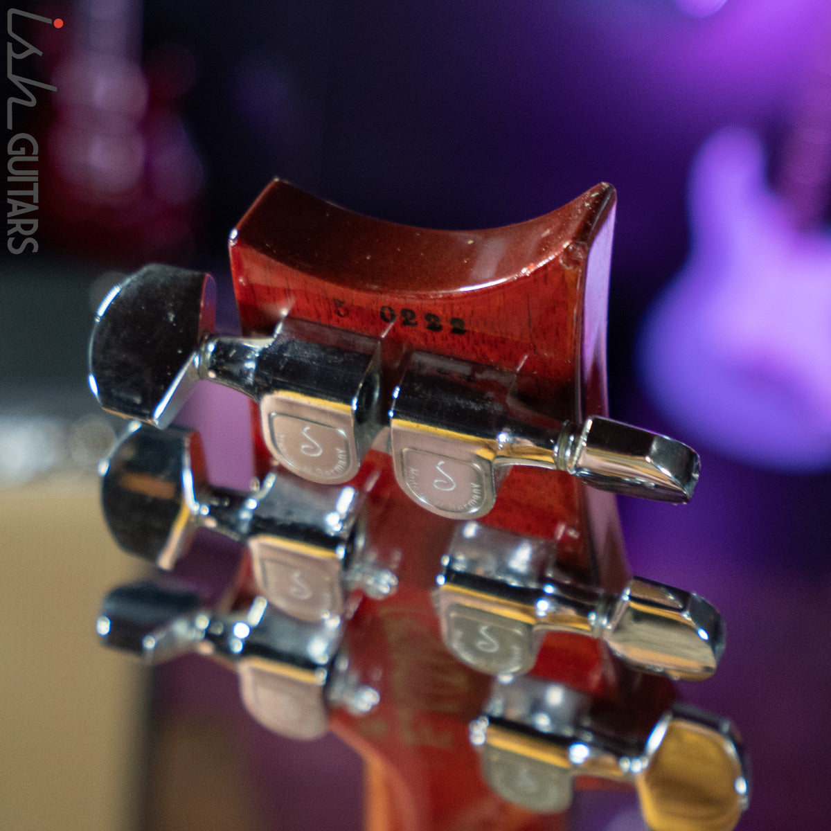 1985 PRS Custom 24 Cherry Burst 1 Piece #222 Ever Made – Ish Guitars