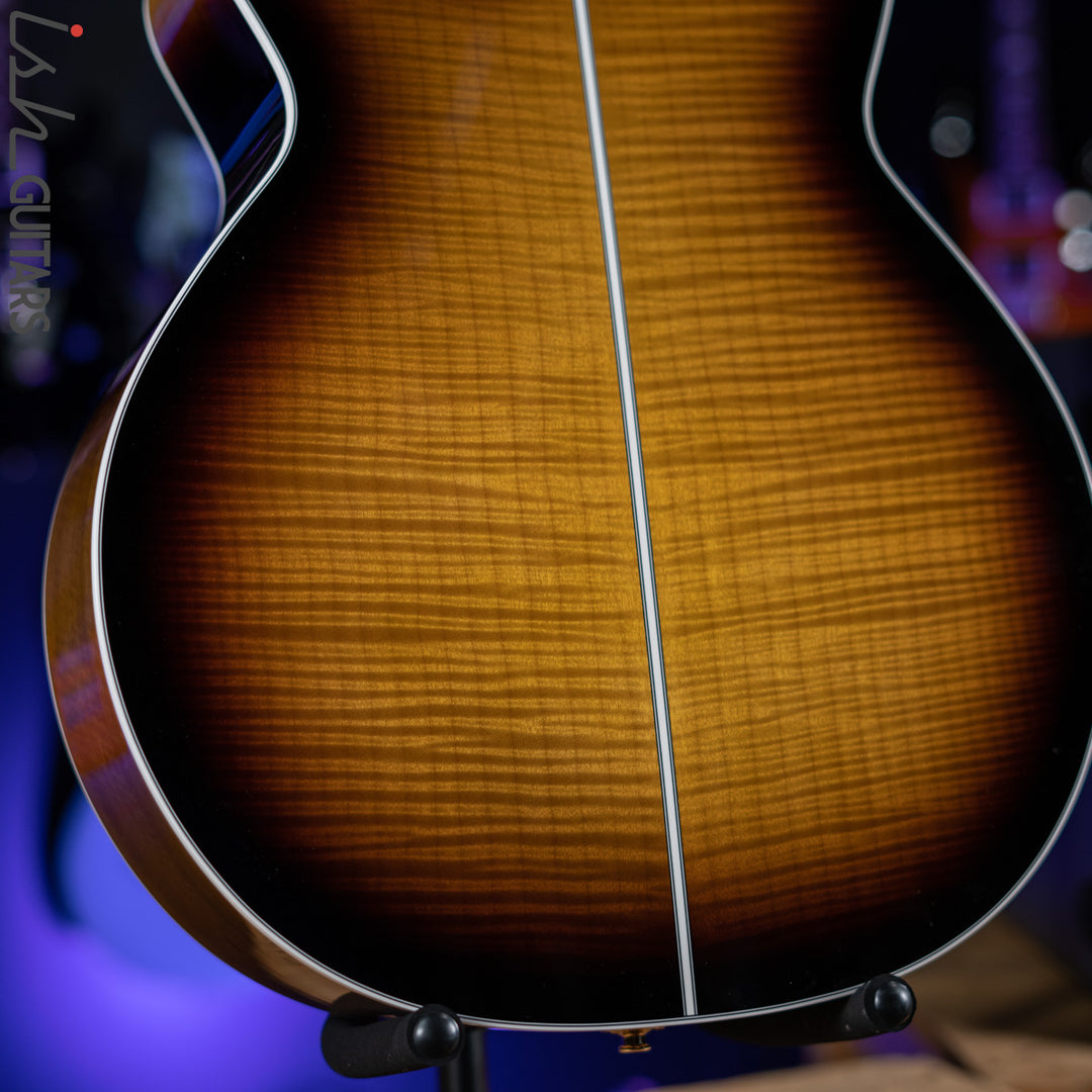 Takamine EF450C-TT Acoustic Electric Guitar Brown Sunburst Demo