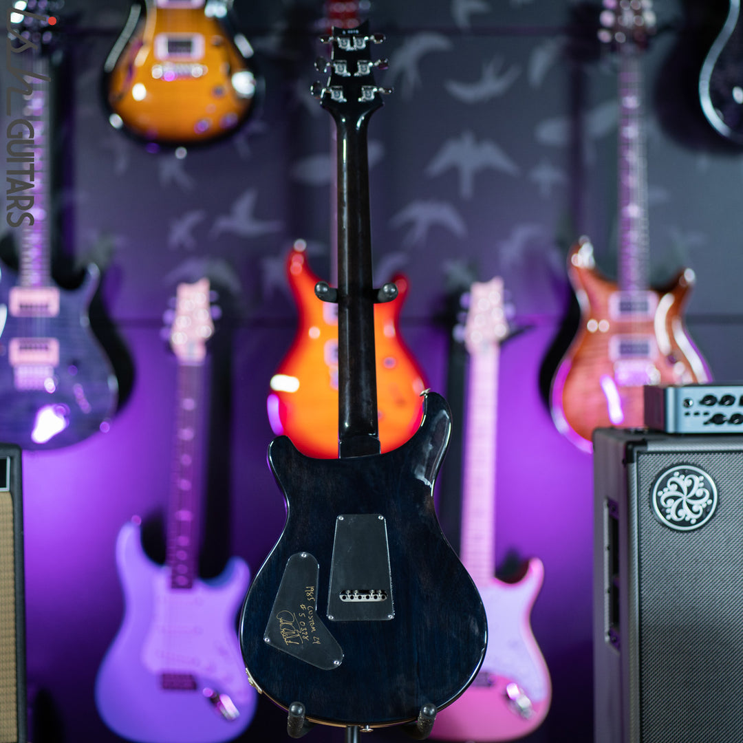 1985 PRS Custom 24 Whale Blue Faded