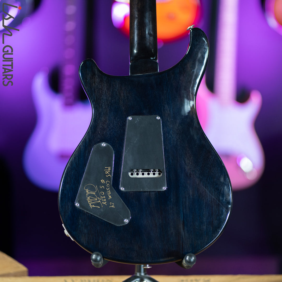 1985 PRS Custom 24 Whale Blue Faded