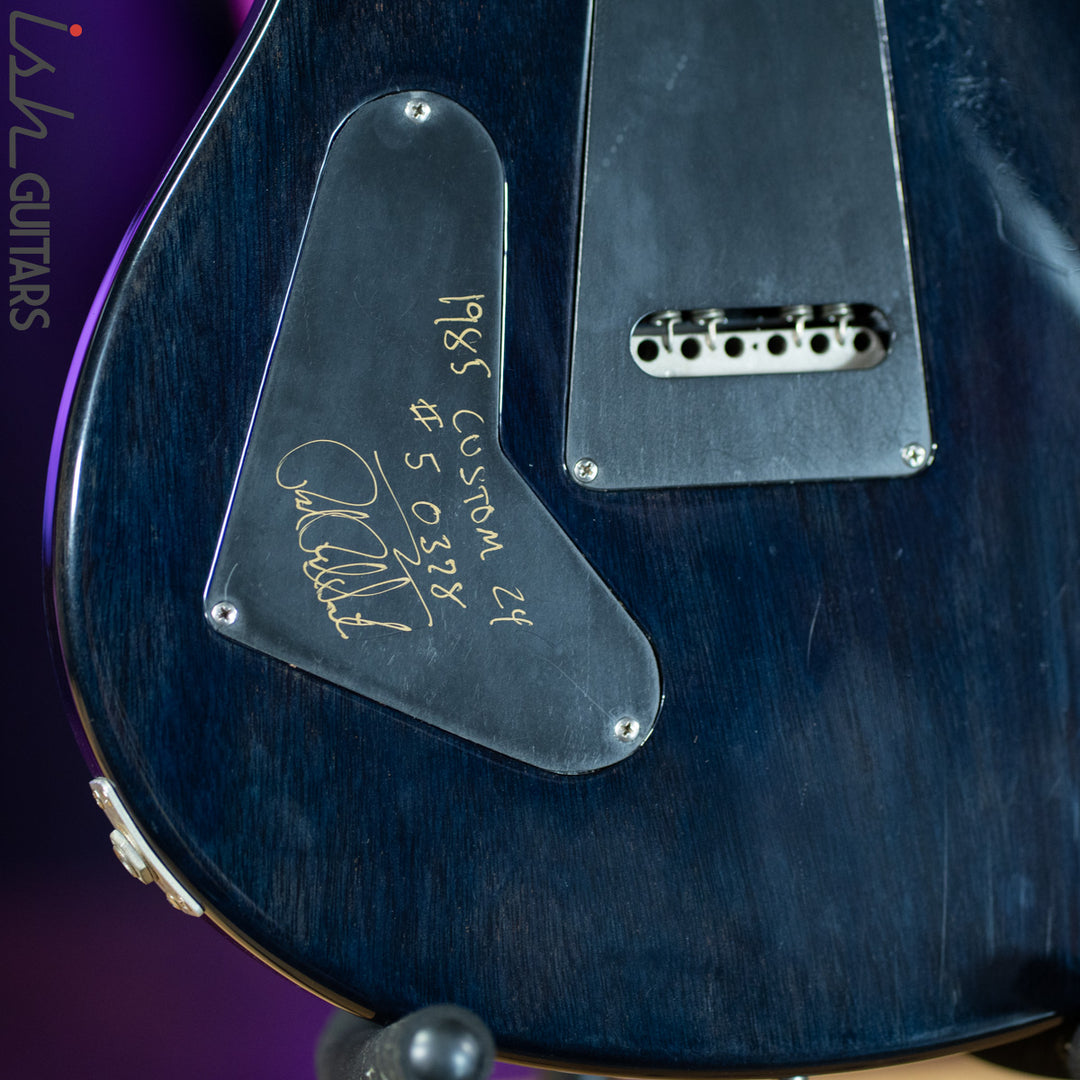 1985 PRS Custom 24 Whale Blue Faded