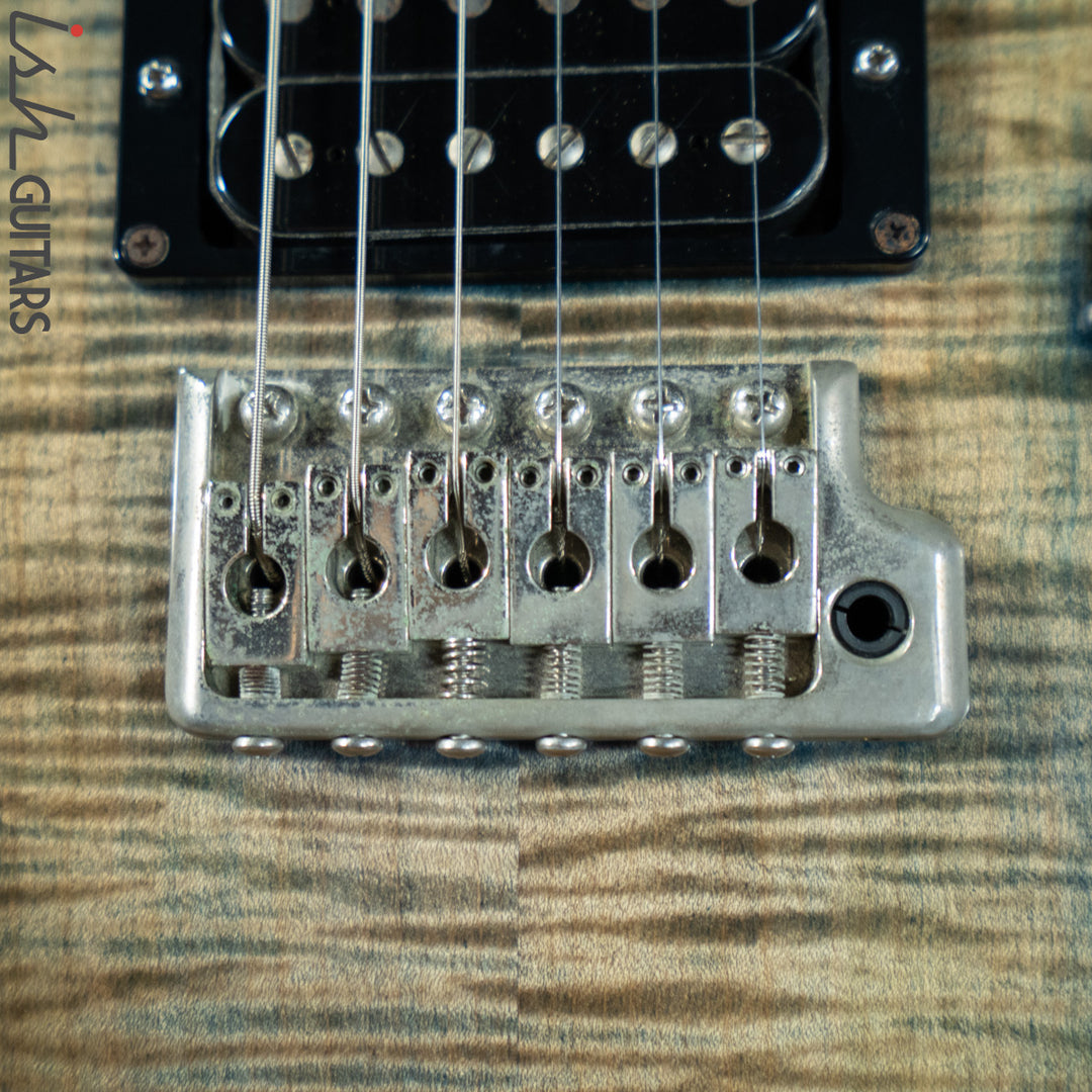 1985 PRS Custom 24 Whale Blue Faded