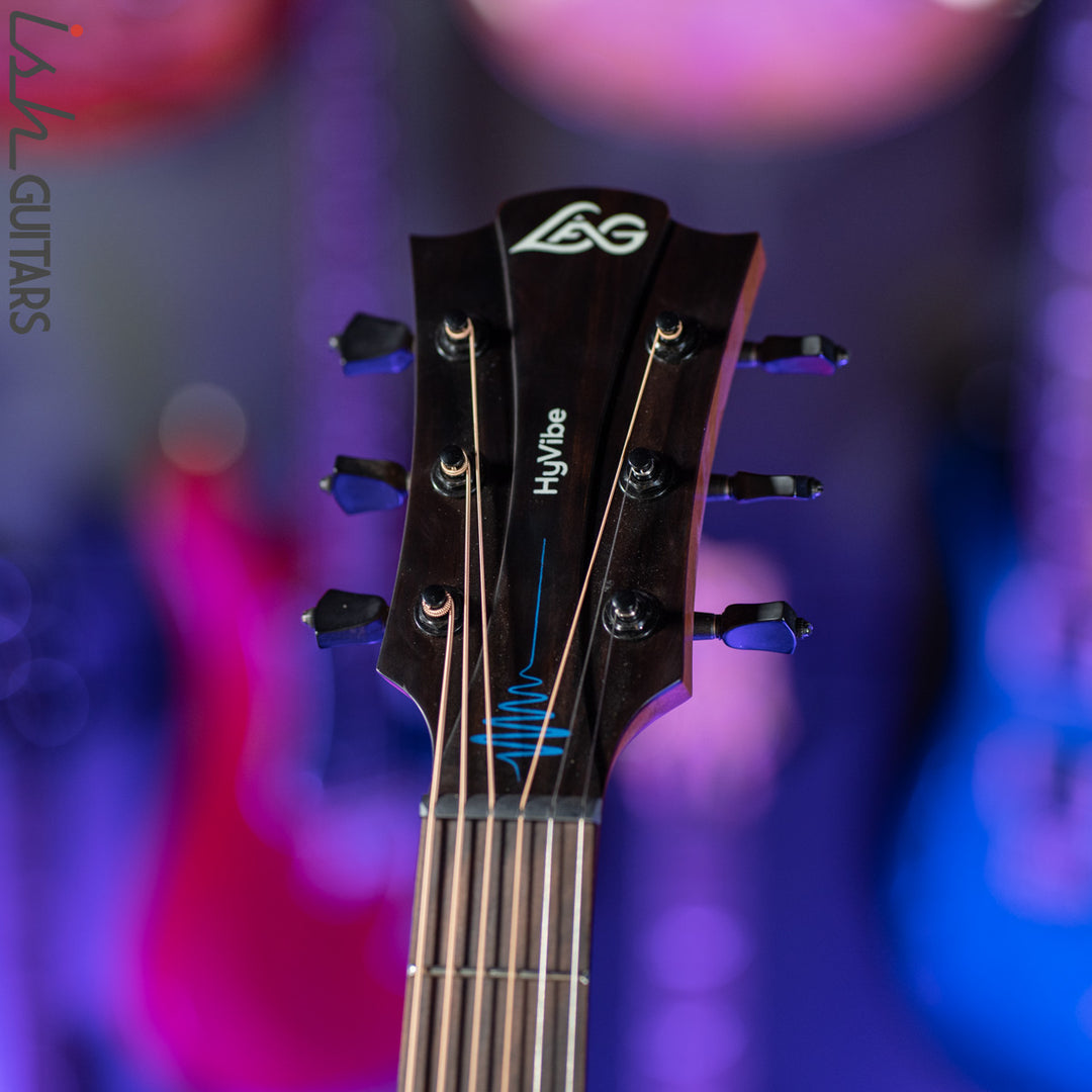 Lag Tramontane HyVibe THV10DCE Acoustic Electric Smart Guitar Natural
