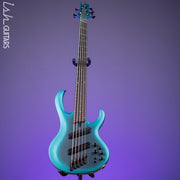 Ibanez BTB605MS Multi-Scale 5-String Bass Cerulean Aura Burst Matte Demo