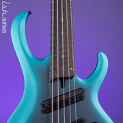 Ibanez BTB605MS Multi-Scale 5-String Bass Cerulean Aura Burst Matte Demo