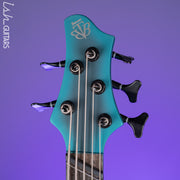 Ibanez BTB605MS Multi-Scale 5-String Bass Cerulean Aura Burst Matte Demo